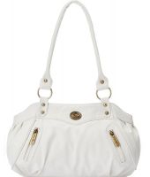 Fostelo Elite Swann White Shoulder Bag