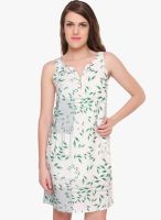 Lemon Chillo Multicoloured Printed Shift Dress