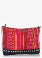 Massimo Italiano Multicoloured Leather Sling Bag