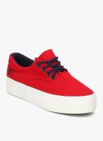 My Foot Red Casual Sneakers