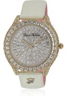 Paris Hilton H Ph13577jsg/04C Off White/Silver Analog Watch