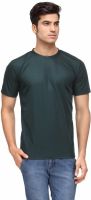 Rico Sordi Solid Men's Round Neck Green T-Shirt