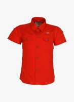 Spark Red Casual Shirt