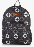 Starx Black/Brown Tuition Backpack