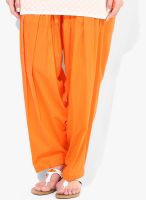 Stylenmart Cotton Orange Salwar