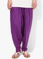 Stylenmart Cotton Purple Salwar