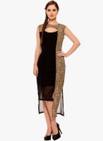 Sugar Her Multicoloured Printed Asymmetric Dress