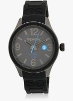 Superdry Syg132ee Black/Black Analog Watch