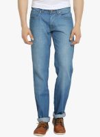 Thisrupt Light Blue Low Rise Slim Fit Jeans