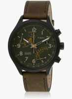 Timex T2p381-Sor Green/Green Chronograph Watch
