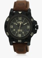 Timex Timex Expedition Analog Green Brown Watch