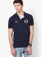 Tommy Hilfiger Navy Blue Half Sleeve Polo T-Shirt