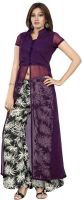 Twinkal Casual, Party Solid Women's Kurti(Purple)