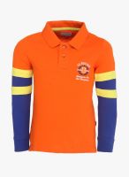 U.S. Polo Assn. Orange Polo Shirt