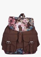 Vogue tree Brown Canvas Backpack