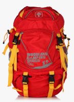 Woodland 15 Inches Red Hiking Backpack