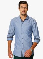 Yepme Blue Regular Fit Casual Shirt