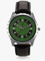Yepme Green Leatherette Analog Watch