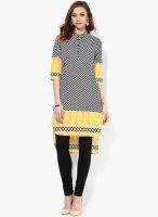 Aairah Black Printed Kurti