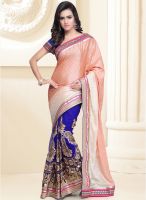 Apple Creation Multicoloured Embroidered Saree