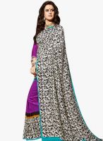 Apple Creation MULTICOLOURED PRINTED SAREE