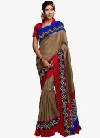 Apple Creation MULTICOLOURED PRINTED SAREE