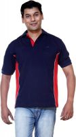 Ashdan Solid Men's Polo Neck Multicolor T-Shirt