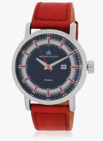 Daniel Klein Dk10631-6 Red/Black Analog Watch