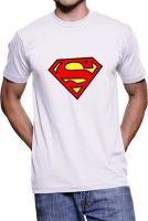 Fanideaz Printed Men's Round Neck White T-Shirt