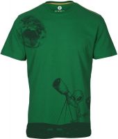 Huetrap Graphic Print Men's Round Neck Green T-Shirt