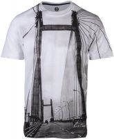 Huetrap Graphic Print Men's Round Neck White T-Shirt