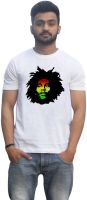 Lovely Collection Graphic Print Men's Round Neck White T-Shirt