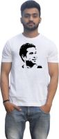 Lovely Collection Printed Men's Round Neck White T-Shirt