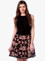Miss Chase Miss Chase Multicolour Floral Skater Dress