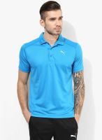 Puma Dry Essential Aqua Blue Polo T-Shirt