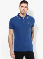 Puma Varsity Blue Polo T-Shirt