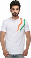 Rang Rage Printed Men's Round Neck White T-Shirt