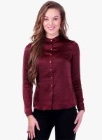 Sassafras Wine Solid Shirt