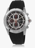 Seiko SNDE67P1 Black/Black Chronograph Watch