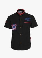 Spark Black Casual Shirt