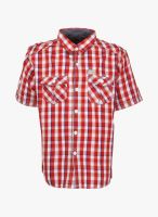 Spark Red Casual Shirt