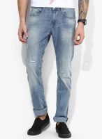 Tom Tailor Blue Mid Rise Slim Fit Jeans