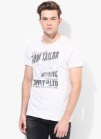 Tom Tailor Mushroom Tom Tailor Vintage Print T Shirt