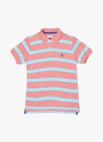 U.S. Polo Assn. Pink Polo Shirt