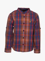 United Colors of Benetton Blue Casual Shirt