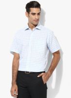 Van Heusen Light Blue Slim Fit Formal Shirt