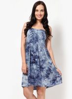 Vero Moda Sleeve Less Blue Dress