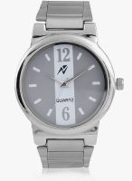 Yepme Grey/Silver Metal Analog Watch