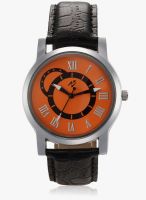Yepme Orange Leatherette Analog Watch