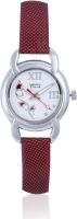 Youth Club Yc-25 Red Dotted Strap Analog Watch - For Girls, Women